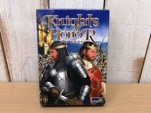 〇24110145　PCゲーム　ナイツ・オブ・オナー　KNIGHTS OF HONOR　Windows　CD-ROM　ZPG-0020 ズー