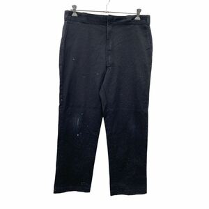 Dickies ワーク・ペインターパンツ W38 ディッキーズ ブラック ビッグサイズ 古着卸 アメリカ仕入 2311-1167