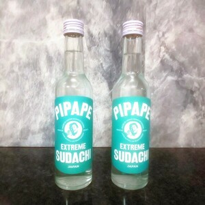 《 2本 ピパペ エクストリーム スダチ PIPAPE EXTREAM SUDACHI 25度 300ml 》 ウォッカ リキュール カクテル スピリッツ 西岡河村酒造