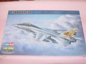 1/48 ホビーボス　アメリカ海軍 艦上戦闘機 F-14A トムキャット