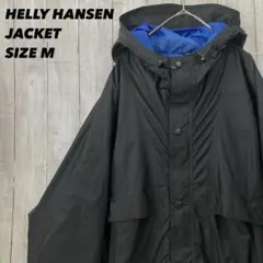 HELLY HANSENヘリーハンセン　マウンテンパーカー M 黒　ブラック古着