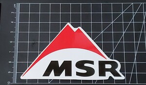 MSR キャンプステッカー 防水ステッカー シール 登山 キャンプ用品 3枚同時購入でランダムでステッカー1枚プレゼント 