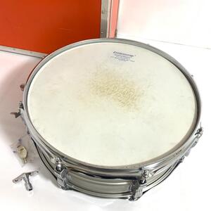 【A5567】Ludwig ラディック ヴィンテージスネア ドラム Weather Master S-SNARE db-300/CT-BATTER db-750 MEDIUM ヤマハケース付き