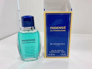 ◆ 【未使用】ジバンシィ GIVENCHY アンサンセ ウルトラマリン INSENSE ULTRAMARINE オーデトワレ スプレー 30ml　開封、未使用