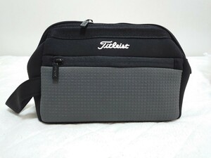 未使用品☆Titleist タイトリスト ポーチバック　BK☆