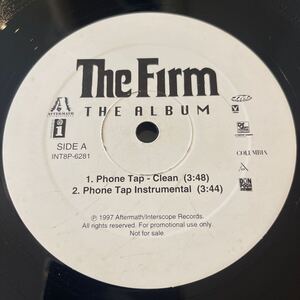 THE FIRM / Phone Tap / Firm Biz Remix(World