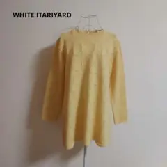 WHITE ITARIYARD　ホワイトイタリヤード　ハート　チュニック　ニット