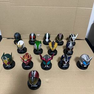  仮面ライダー マスクコレクション　vol3 15種　発光台2個