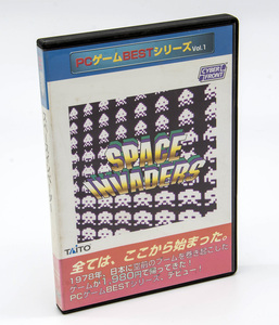 TAITO スペースインベーダー SPACE INVADERS PCゲームBESTシリーズ Vol.1 Windows PC版 中古 