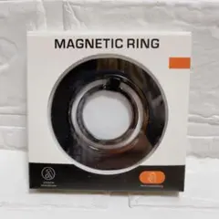 MagSafe マグネットリング マグシール付き ブラック 1個 iPhone