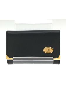 dunhill◆6連キーケース/レザー/BLK/無地/メンズ/WM5300A