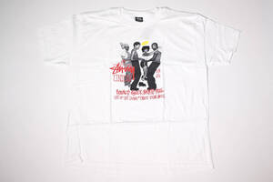 STUSSY FREE YOUR SOUL TEE WHITE SIZE L