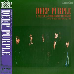 B00193669/LD/ディープ・パープル (DEEP PURPLE ＆ ROYAL PHILHARMONIC ORCHESTRA)「Live At The Royal Albert Hall Sep. 1969 (1989年・