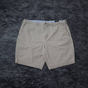 P967 POLO RALPH LAUREN Wide Classic Chino Shorts Ivory ポロラルフローレン クラシックチノ ワイド ショーツ ハーフパンツ 短パン W42