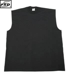 新品 2XL 黒 PRO5 プロファイブ ノースリーブ Tシャツ ブラック LA NY 衣装 バスケ タンクトップ ビッグサイズ オーバーサイズ XXL