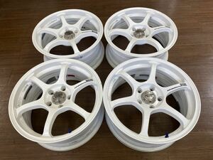 ADVAN Racing RGⅡ 17インチ 5穴 PCD114.3 7.5J +45 アドバン RG2 ホイール　中古4本