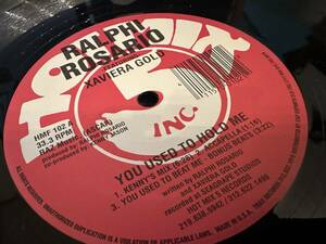 12”★Ralphi Rosario Featuring Xavier Gold / You Used To Hold Me / シカゴ・ディープ・ハウス・クラシック！