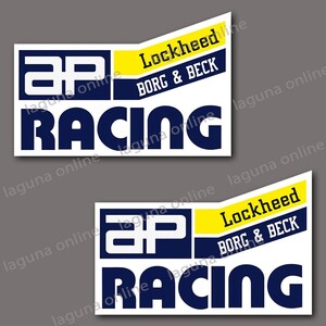 ☆即納☆　AP RACING APレーシング　ステッカー　デカール　並行輸入