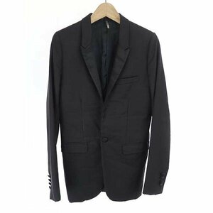 Dior HOMME ディオールオム PETIT ナロースモーキングラペルジャケット ブラック 40 メンズ ITVRMD518L68