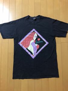 ビンテージDISNEYディズニーTシャツ/USA製/80s90s/JessicaRabbit/ロジャーラビットジェシカラビット/ミッキーマウス/キャラクター/ウサギ