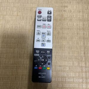 動作確認済み【SHARP】◆AQUOS◆ GA963PA BD TV テレビリモコン シャープ アクオス 中古8