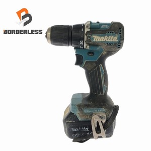 ☆中古品☆makita マキタ 18V 充電式ドライバドリル DF487D バッテリー1個(18V5.0Ah)付 100066