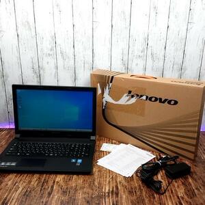 【動作確認済】Lenovo ノートPC B50-70 Windows10 SSD 256GB CPU Intel Corei5 4210U 15.6インチ メモリ 8GB オーディオ端子使用不可