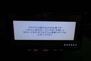 売切りセール999円★ ECLIPSE イクリプス FUJITSU TEN メモリーナビ フルセグTV DVD カーナビ AVN-G01 B05746-GYA80