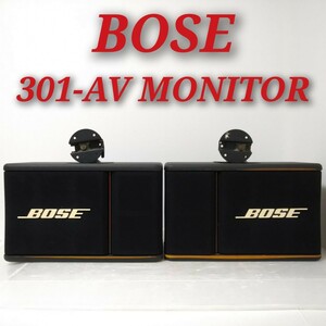 BOSE 301-AV MONITOR ボーズ 301-AVM スピーカーペア ブランケット付き 音響機器