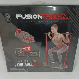 Fusion Motion ポータブルジム オールインワンポータブルジム 全身 フルボディワークアウト 筋トレ 自宅 ホームジム 200種類エクササイズ