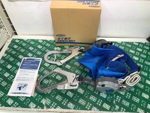 未使用中古品 安全帯 藤井電工 2丁掛 ツインランヤード TB-TRL-2-593-SRBT-BL4-M-BX 墜落抑止装置.安全工具.ITMOYQXCW9YG