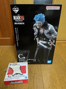 一番くじ BLEACH ブリーチ 20th Stirring Souls vol.1 C賞 グリムジョー ジャガージャック MASTERLISE フィギュア G賞 ラバーコレクション