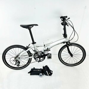 DAHON ダホン Visc EVO ビスクエヴォ 2×10速 ブライトシルバー 2019年モデル 20インチ shimano シマノ tiagra 折りたたみ自転車 [F7340]