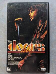 ドアーズ / THE DOORS　AT THE HOLLYWOOD BOWL 字幕スーパー　CIC・ビクター　USL-20118　中古 ビデオテープ　ＶＨＳ