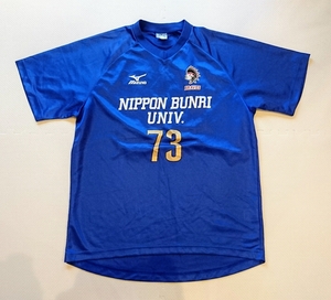 日本文理大学 サッカー部 ユニフォーム BRAVES F.C. NBU FOOTBALL CLUB MIZUNOミズノ 青