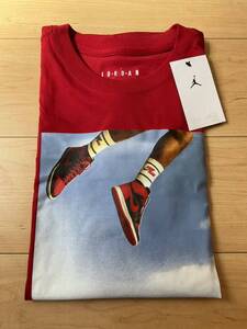 新品 Sサイズ Nike Air Jordan Tシャツ AJ1 Bred ジョーダン　赤