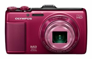 OLYMPUS デジタルカメラ SH-25MR レッド iHSテクノロジー GPS・電子コンパ (中古品)