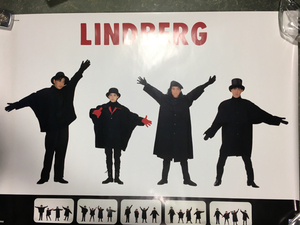リンドバーグ　LINDBERG　告知　ポスター　レア? 80年代 アイドル