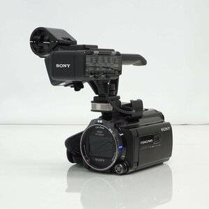 SONY HXR-NX30J NXCAMカムコーダー（ブラック/プロジェクター機能に問題/バッテリー付き）【中古/訳あり動作品】#401414