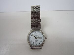 ♪ORIENT　QK8046　アナログ腕時計　100ｍ防水　中古　ジャンク