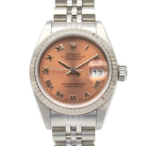 ロレックス デイトジャスト Y番 ブランドオフ ROLEX K18WG（ホワイトゴールド） 腕時計 WG/SS 中古 レディース