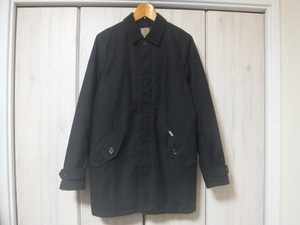 Carhartt WIP HARRIS TRENCHCOAT 黒 S☆カーハート ハリストレンチコート ブラック