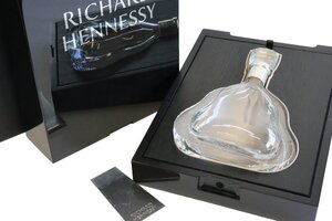 RICHARD HENNESSY リシャール ヘネシー 700ml 空瓶 空き瓶 空ボトル バカラボトル クリスタル ケース付き◆おたからや【x-B37664】