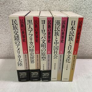 C05♪送料無料★民族の世界史 不揃い5冊セット 山川出版社 1989年 日本民族と日本文化 漢民族と中国社会 ヨーロッパ文明の原型★230720