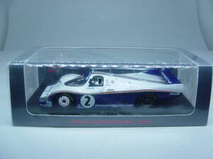 spark 1/43 Porsche 956 Le Mans 1983 #2 J.Mass/S.Bellof ポルシェ ヨッヘン・マス/ステファン・ベロフ ル・マン