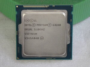 intel Pentium G3240 3.10GHz 第4世代 SR1RL 動作品保証#MM80210