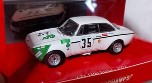 ミニチャンプス　1/43 Alfa Romeo GTA 1300 Junior 1972 Levis #35 [436721235]