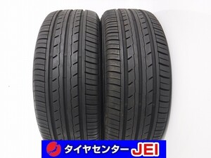 195-55R15 9分山 ヨコハマ ブルーアースES32 2022年製 中古タイヤ【2本セット】送料無料(AM15-7483）