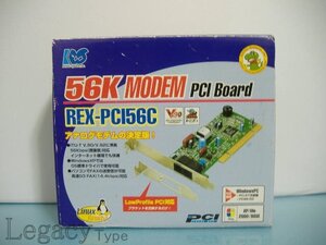 【RATOC Systems ラトック 56K モデム PCIボード REX-PCI56C】