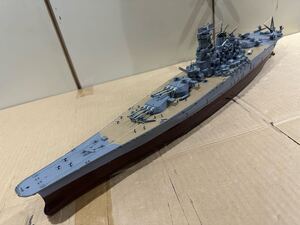 タミヤ 1/350 日本戦艦 大和 ヤマト YAMATO プラモデル 組み立て品 現状品 戦艦大和 350スケール 全長約75cm 140サイズ発送予定